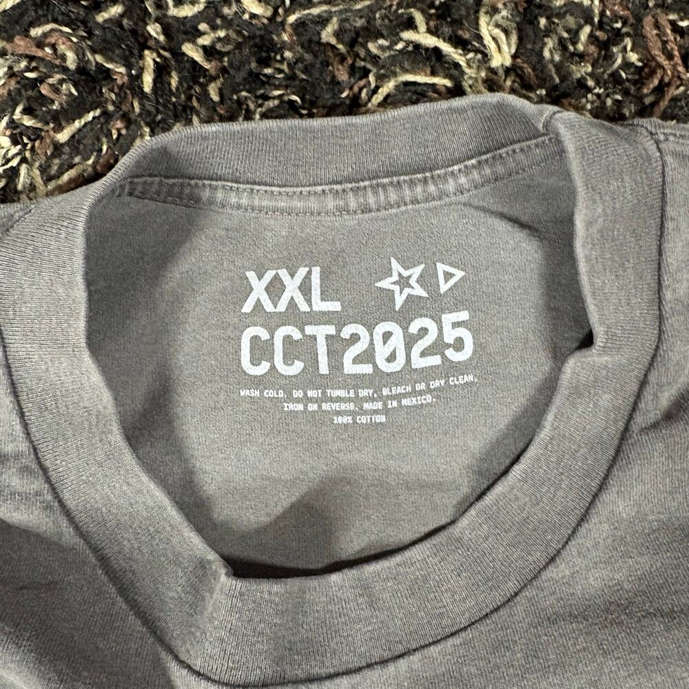 Beyonce Chicago Exclusive T Shirt XXL Grey Cowboy Carter Tour Merch‎ NEW - Picture 5 of 5